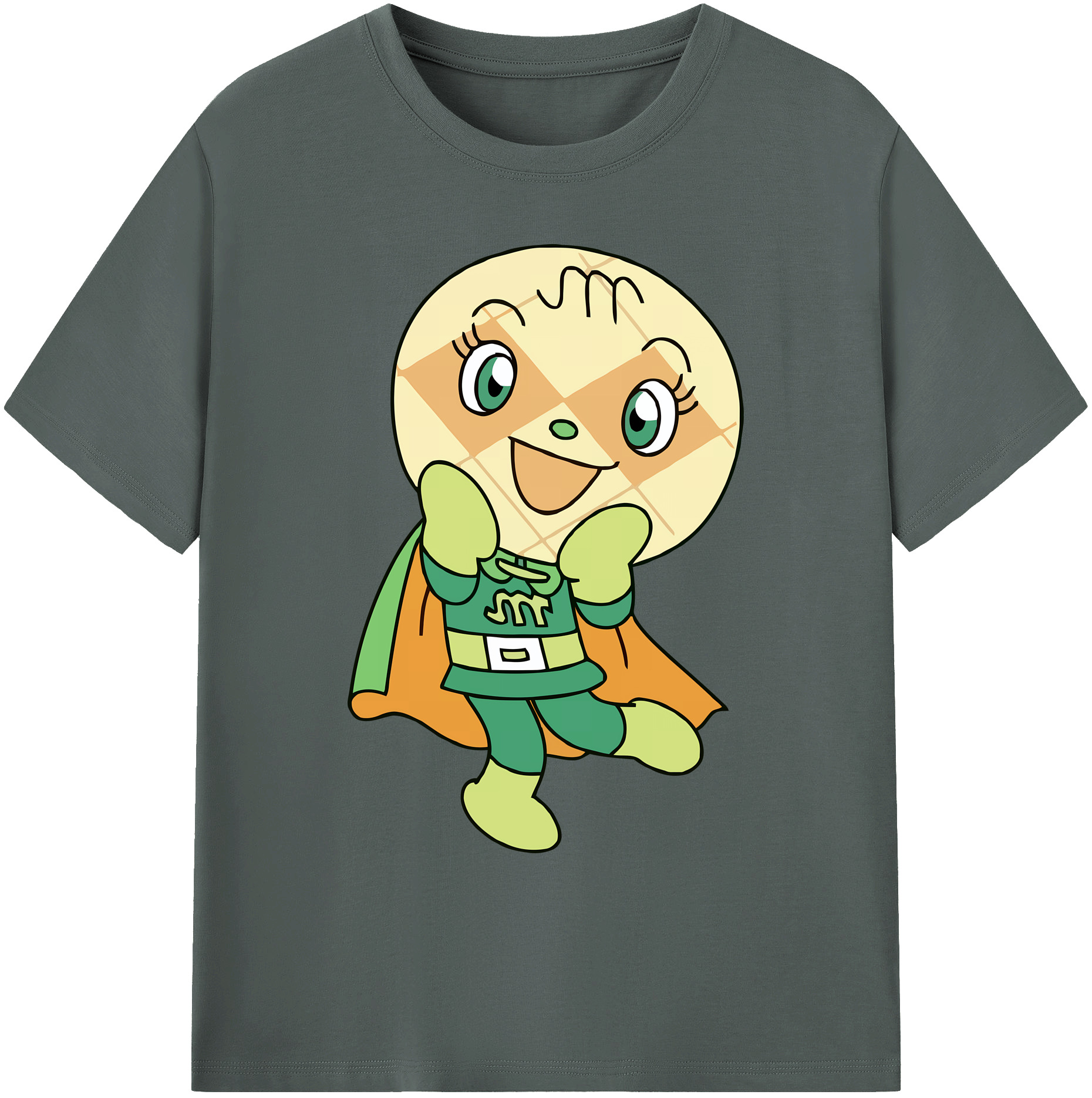 （画像用） アンパンマン Anpanman 綿100％ メンズ半袖Tシャツ｜肌触りやわらか＆通気性